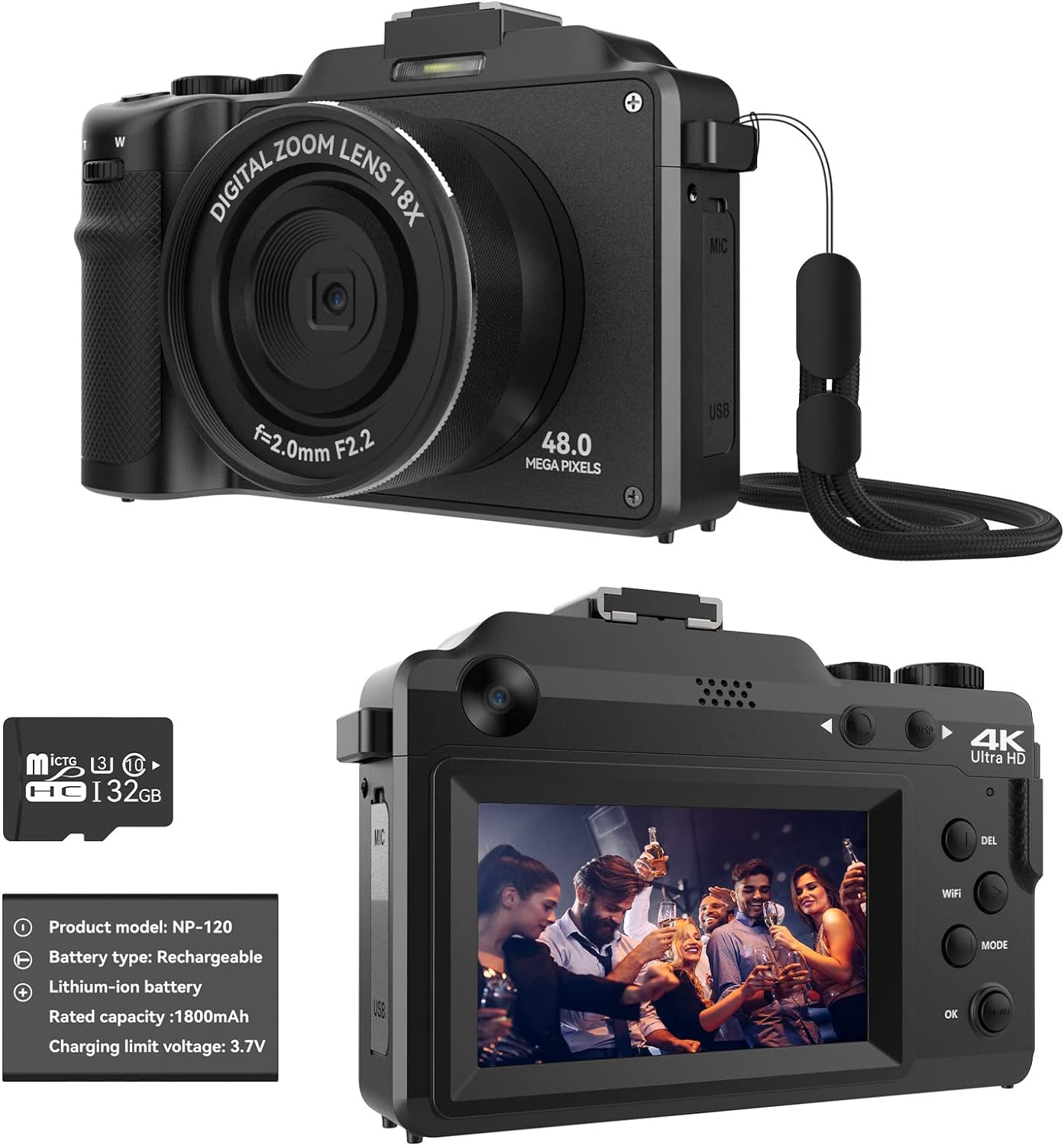 OIEXI 48MP Digital Camera Review: Capture Precious Moments